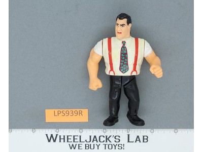 Irwin R. Schyster IRS 100% Complete WWF WWE Wrestling 1990 Hasbro Vintage Figure