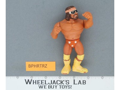 Macho Man Randy Savage 100% Complete 1990 WWF Wrestling Hasbro Vintage Figure