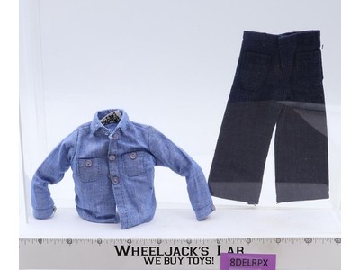 Work Shirt & Dungarees Complete GI Joe 1964 Hasbro Vintage 12" Accessories