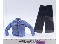 Work Shirt & Dungarees Complete GI Joe 1964 Hasbro Vintage 12" Accessories