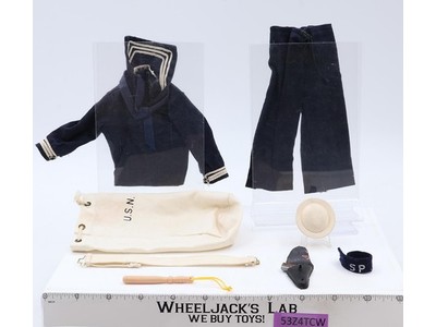 Shore Patrol GI Joe Action Sailor Equipment Sets 1967 Vintage 12" Accessory