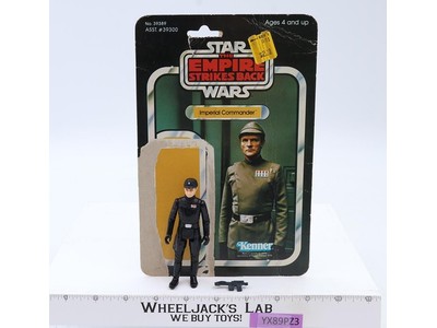Imperial Commander 100% Complete 41 Back-E Star Wars ESB 1980 Kenner NO REPRO