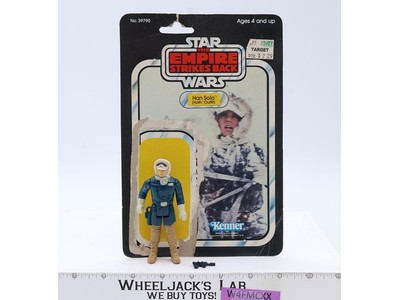 Han Solo Hoth Outfit 100% Complete 31 Back-A Star Wars ESB Kenner 1980 NO REPRO