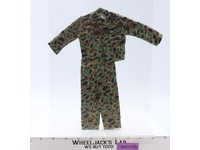 GI Joe 1964 Action Marine Camouflage Fatigue Pants & Shirt Hasbro Vintage 12"