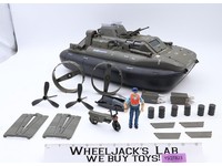 Killer W.H.A.L.E. Hovercraft W/ Cutter 100% Complete GI Joe 1984 Hasbro Vehicle