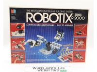 Robotix Series R-2000 Motorized Modular Building System 1985 Milton Bradley Vtg