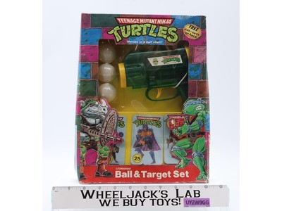 Leonardo Ball & Target Set Teenage Mutant Ninja Turtles 1989 Mirage NEW SEALED