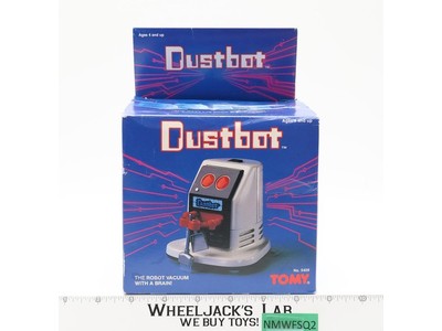 Dustbot Robot #5409 Complete WORKS 1985 Tomy Vintage Robot With Box