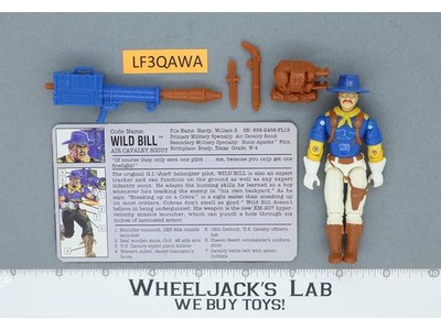Wild Bill V3 100% Complete G.I. Joe 1993 Hasbro Vintage Action Figure