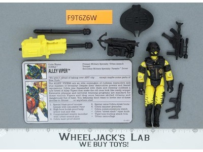 Alley Viper V2 100% Complete 1993 G.I. Joe Hasbro Vintage Action Figure