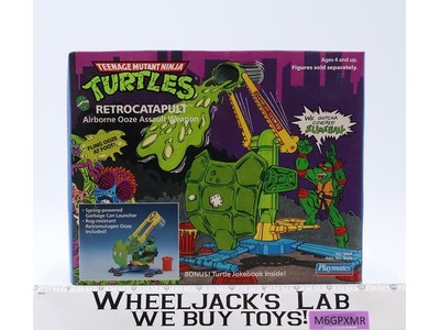 Retrocatapult Teenage Mutant Ninja Turtles TMNT 1989 Playmates NEW SEALED