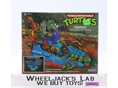 Footski Teenage Mutant Ninja Turtles TMNT 1989 Playmates Vehicle NEW SEALED