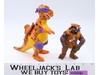 Cave Turtle Don W/ Trippy T-Rex 100% Complete TMNT 1992 Playmates Action Figure