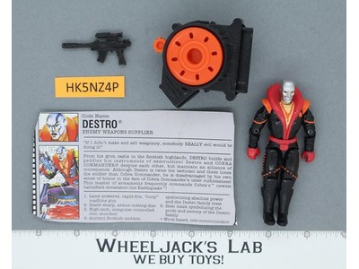 Destro V3 100% Complete 1992 G.I. Joe Hasbro Vintage Action Figure