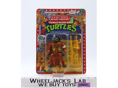 Dimwit Doughboy Rocksteady Mutant Military 2 TMNT 1992 Playmates NEW SEALED
