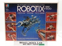Robotix Series R-1000 Motorized Modular Building System 1984 Milton Bradley Vtg