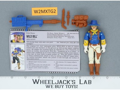Wild Bill V3 100% Complete G.I. Joe 1993 Hasbro Vintage Action Figure