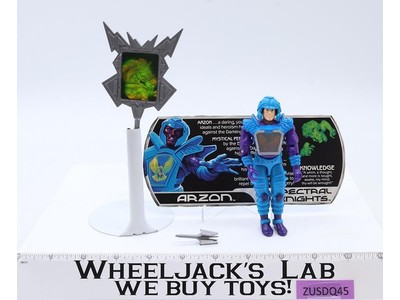 Arzon W/Filecard 100% Complete Spectral Knights Visionaries 1987 Hasbro Vintage