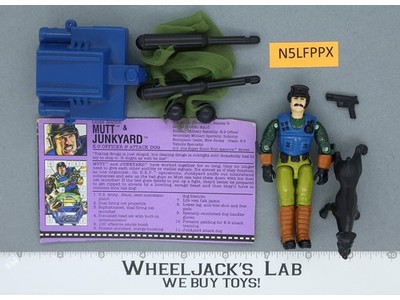Mutt & Junkyard V3 100% Complete 1992 G.I. Joe Hasbro Vintage Action Figure