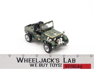 Hound 1984 CIRCLE STAMP Vintage Hasbro G1 Transformers Military Jeep Figure