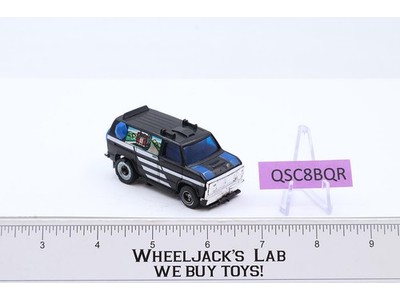 Ideal TCR Ford Van Black Blue HO Scale Slot Car 1977 Vintage WORKS