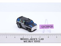 Ideal TCR Ford Van Black Blue HO Scale Slot Car 1977 Vintage WORKS