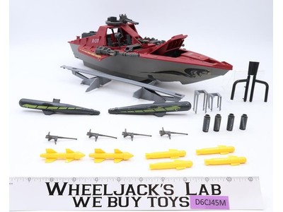 Cobra Moray Hydrofoil G.I. Joe 1985 Hasbro Vintage Action Figure Vehicle