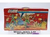 GI Joe Collectors Case 24 Action Figures W/ TRAYS 1984 Tara Toy Accessory