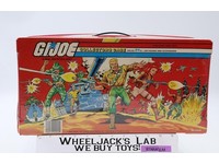 GI Joe Collectors Case 24 Action Figures W/ TRAYS 1984 Tara Toy Accessory