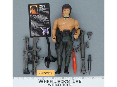 Rambo Sylvester Stallone 1985 Coleco Vintage Action Figure