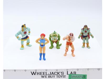 Thundercats Lot of 5 Cake Toppers 1986 LJN Vintage Action Figure