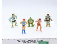 Thundercats Lot of 5 Cake Toppers 1986 LJN Vintage Action Figure