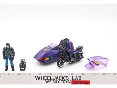 Piranha W/ Sly Rax 100% Complete M.A.S.K. 1985 Kenner Action Figure Vehicle