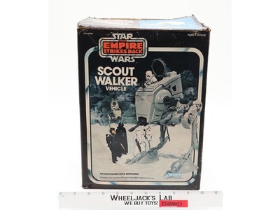 Scout Walker AT-ST 100% Complete W/ Box Star Wars ROTJ 1980 Kenner Vehicle