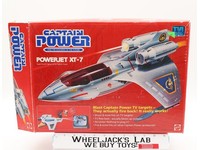 Powerjet XT-7 Complete Captain Power 1987 Mattel Vintage Action Figure Vehicle