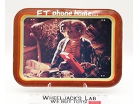 E.T. Phone Home Metal TV Lap Tray 1982 Universal Studios Vintage