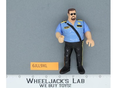 Big Boss Man WWF WWE Wrestling 1990 Hasbro Titan Sports Vintage Action Figure