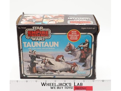 Tauntaun OPEN BELLY 100% Complete W/Box Star Wars ESB 1980 Kenner Action Figure