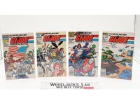 GI Joe Order of Battle Comic Books Complete Set # 1-4 Marvel Comics Vintage