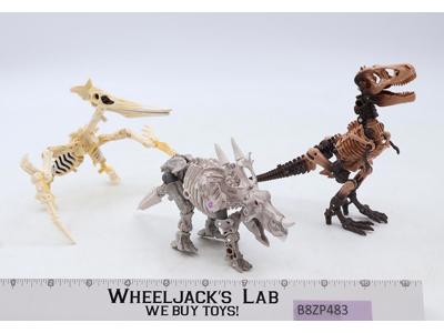 Fossilizer 100% Complete Transformers WFC Trilogy Netlfix 2021 Hasbro 3-Pack Set
