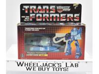 Blurr MIB NEAR MINT FIGURE Complete 1986 Vintage Hasbro G1 Transformers