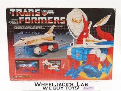 Sky Lynx 100% Complete W/BOX & INSERT 1986 G1 Transformers Hasbro Figure WORKS