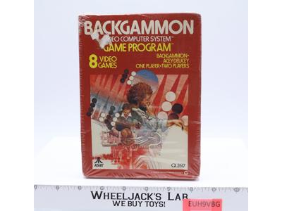 Backgammon Atari 2600 1979 NEW SEALED Video Game Cartridge