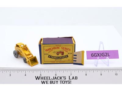 Weatherhill Hydraulic Excavator #23 MOKO Lesney Matchbox 1956 Vtg England w/ Box