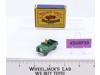 Land Rover No. 12A MOKO Lesney Matchbox 1955 Green Vintage England w/ Box