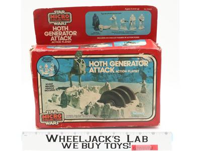 Hoth Generator Attack Complete Star Wars MICRO COLLECTION 1982 Kenner Playset