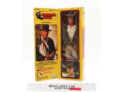 Indiana Jones Harrison Ford Indiana Jones ROTLA 1981 Kenner 12" NEW MIB