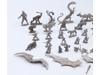 40pc LOT Pewter Dungeons & Dragons Miniatures 1970-80s Ral Partha Grenadier Vtg