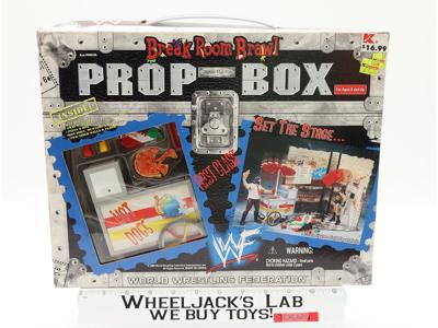 Break Room Brawl WWF 2000 JAKKS Pacific Playset NEW SEALED