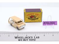 Bedford Milk Delivery Van #29 MOKO Lesney Matchbox 1956 Tan Vtg England w/ Box